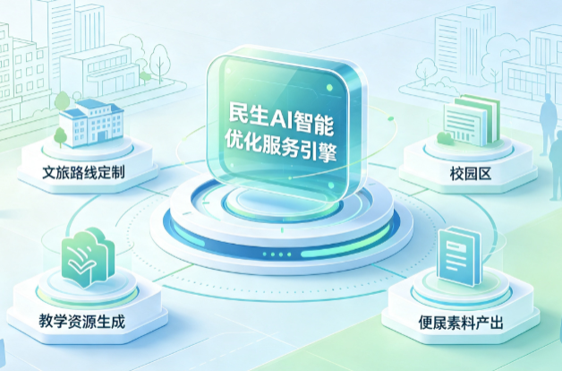 鹿城区AI普惠赋能民生服务 智能优化技术升级大众生活服务体验