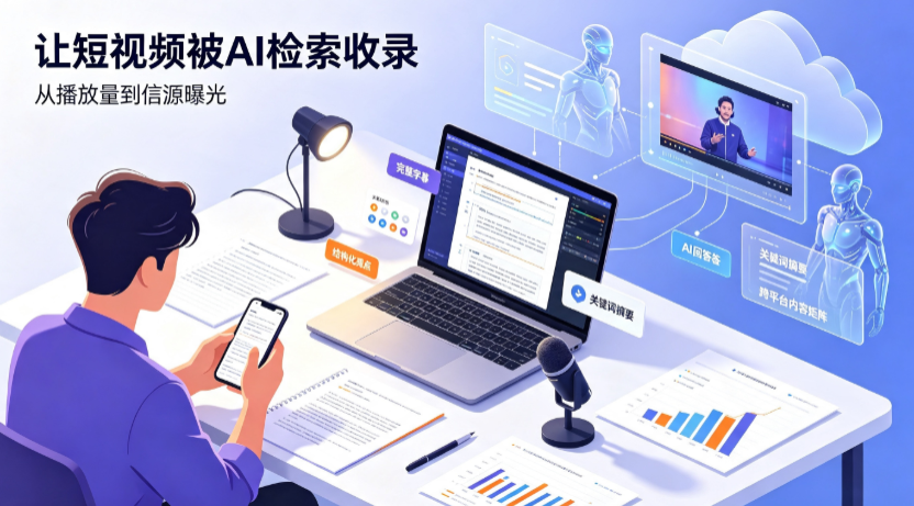 鹿城区短视频创作者新必修课：吃透 GEO 优化，让抖音内容被豆包、DeepSeek、元宝智能体收录